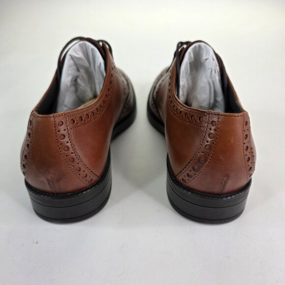 COLE HAAN Modern Essentials Wingtip Oxford Men\'s Size 8.5 M British Tan main image 4